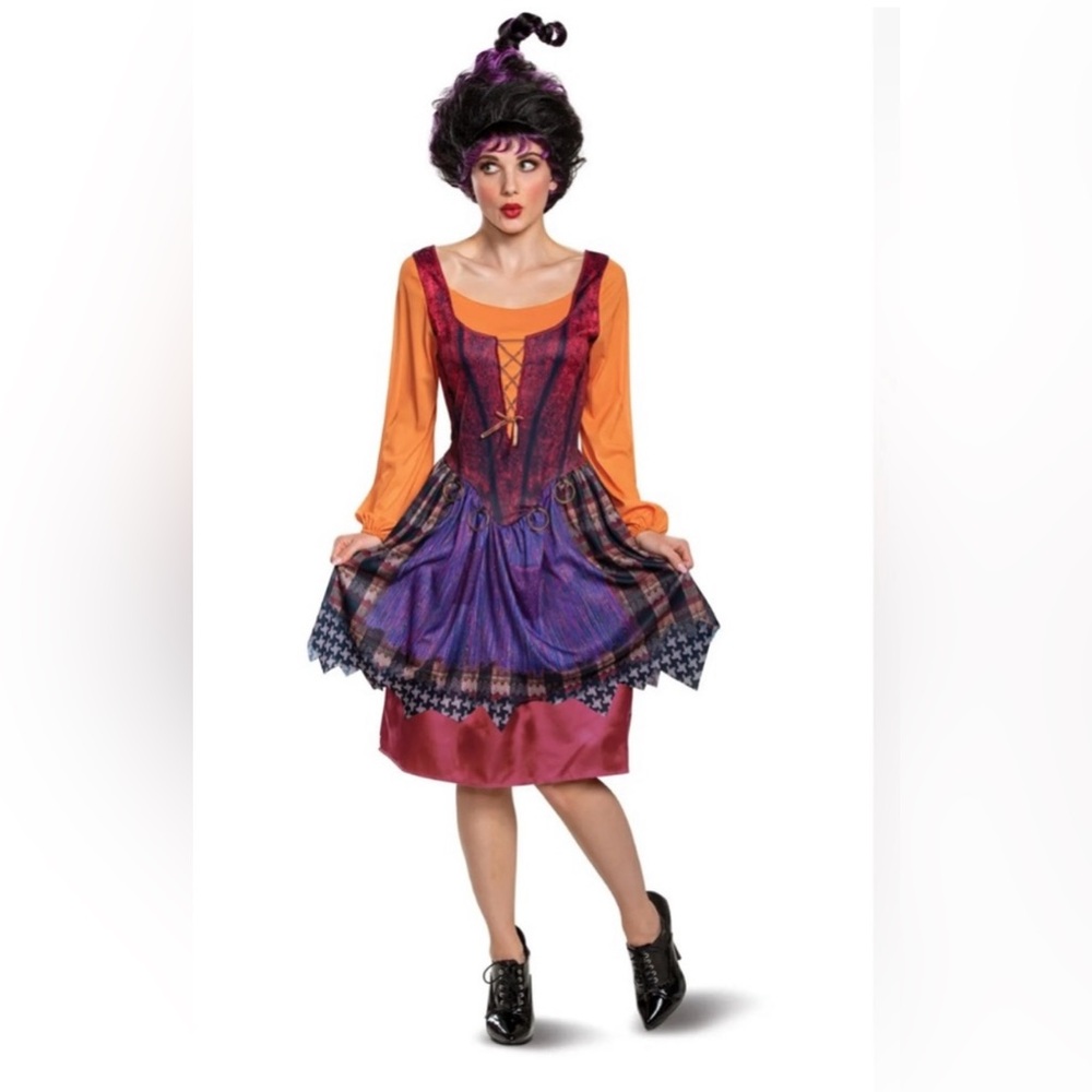 LIKE NEW Hocus Pocus Mary Costume & Robe